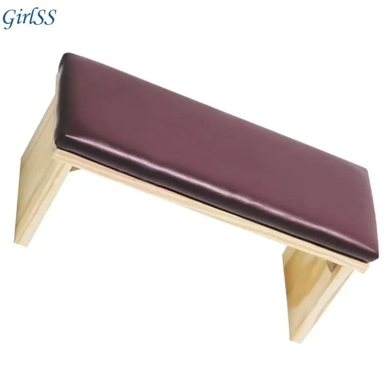 Hand Rest Arm Rest Hand Cushion Practical Manicure Rest Leather Hand Rest Cushion for Salons T4MB