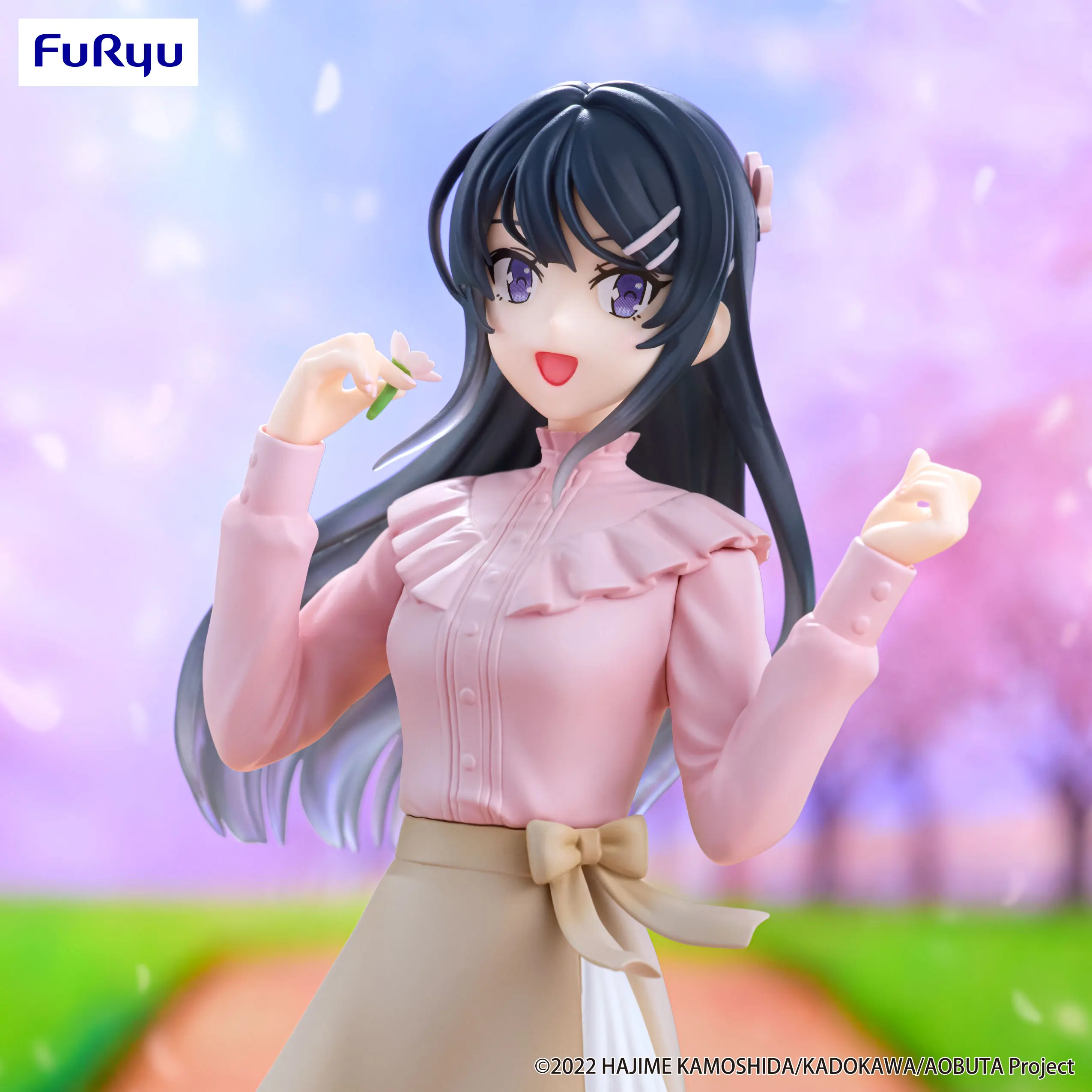 Furyu Rascal Does Not Dream Series Trio-Try-iT Figure Mai Sakurajima Spring Outfit ver Figure Anime Action Figure PVC Model