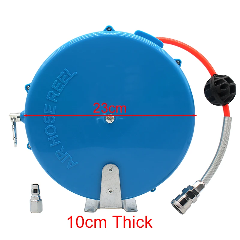 8m Automotive Air Hose Reel Automatics Retractable Telescopic Pneumatic Pu Tube 8*5mm Pu Type Hose For Car Cleaning Beauty Tools