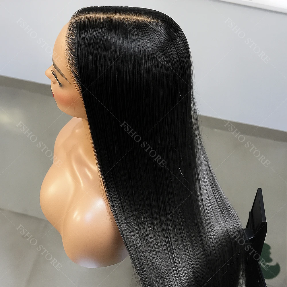 

Длинные прямые парики из натуральных волос 13x4, прозрачные HD-парики с кружевной передней частью 5x5, прямые парики 360 Lace Front из натуральных волос с завязками