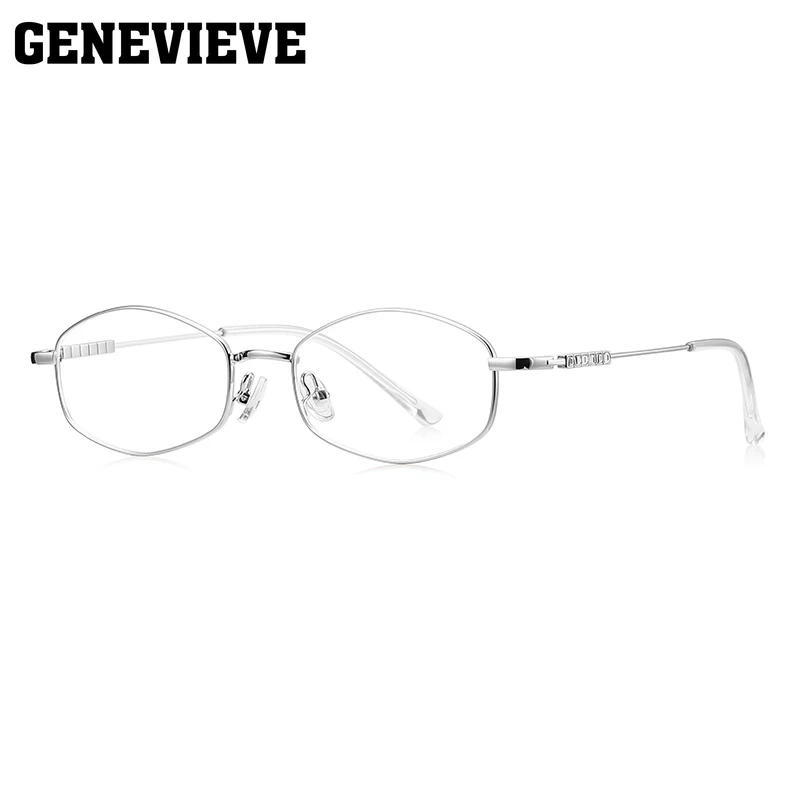 

Очки GENEVIEVE: Новинка! Стильные минималистичные очки с маленькими оправами для женщин, с защитой от синего света, фотохромные, с возможностью индивидуальной коррекции по рецепту.
