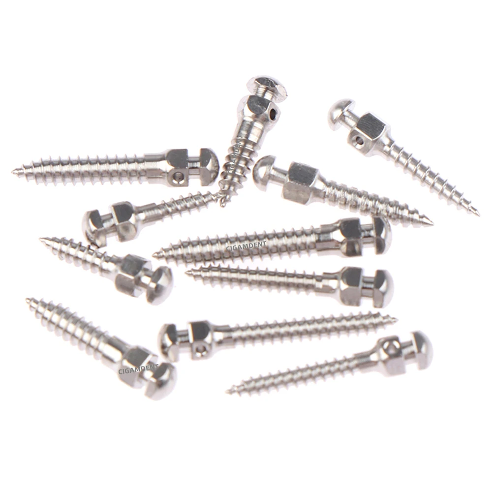 5Pcs Dental Ortho Mini Screw Titanium Alloy Micro Self Drilling tow Screw Implants Anchor Screw 1.4/1.6/1.8/2.0mm