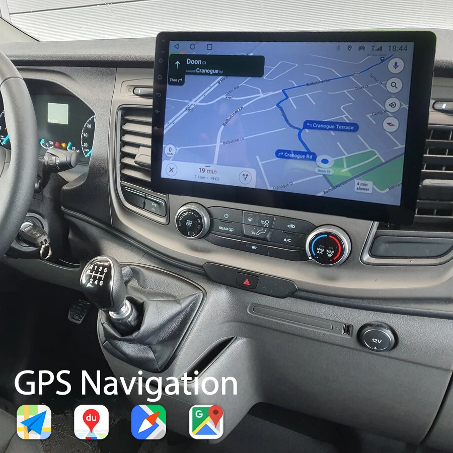 Android 13 auto multimediální video hráč pro Ford průjezdní nestandartní dodávka 2020 GPS 1din rádio autoradio Carplay 10.1INCH obrazovka 128GB