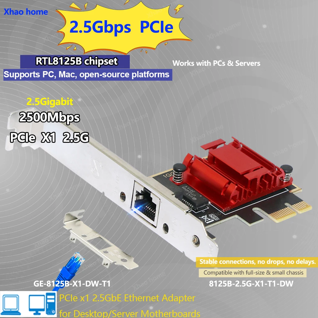 Red 2.5G Gigabit PC… - image
