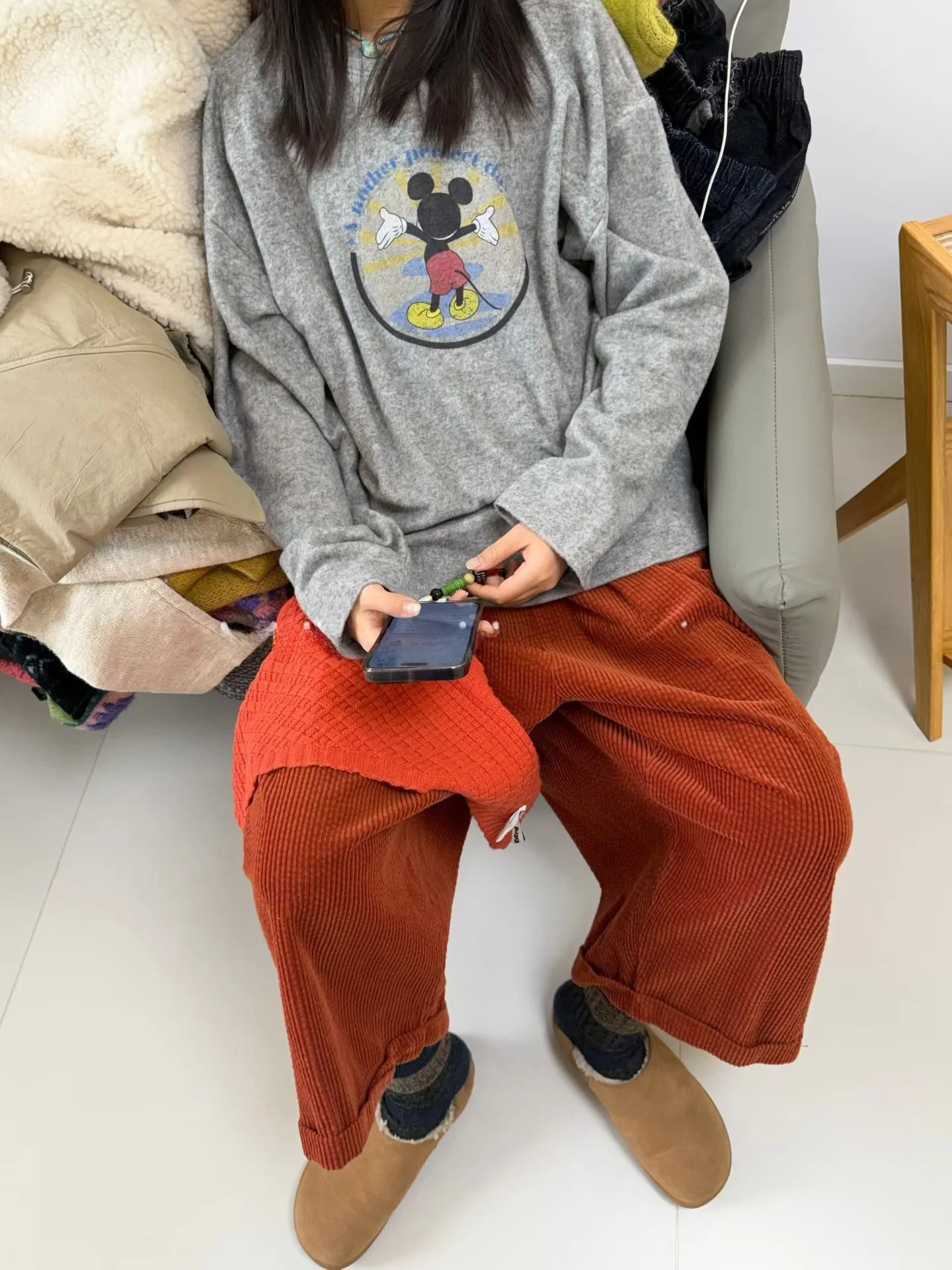 

Осенне-зимняя винтажная женская одежда больших размеров: утепленная футболка с длинным рукавом и начесом, многослойный топ больших размеров