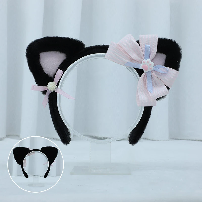 Lolta Kawaii Anime Schafe Ohr Heabbands Cosplay Cartoon Katze Halloween Party Kostüme Haar Plüsch Zubehör Mädchen Kopfbedeckung Geschenke – Detail 7