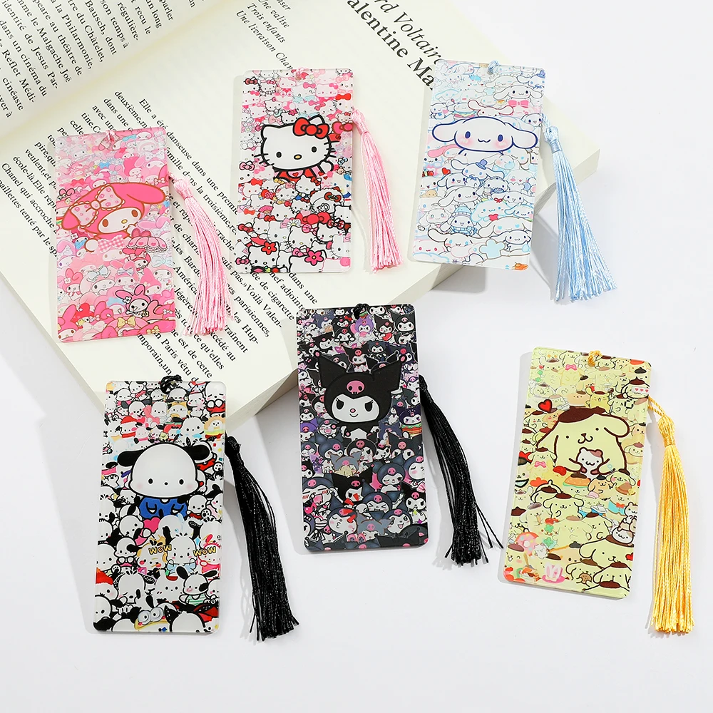 

Cute Sanrio Series Bookmarks Teenage Birthday Gifts Party Decoration Uncle Lover Book Page Decoration