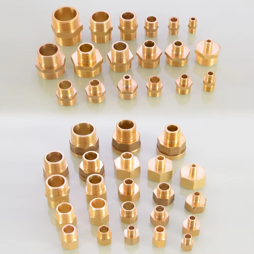 

1/2 IN Copper Tee Elbow Inner and Outer Wire Joint Double Inner Wire Direct Outer Tooth Four-way Gas Solar Water Pipe Fittings