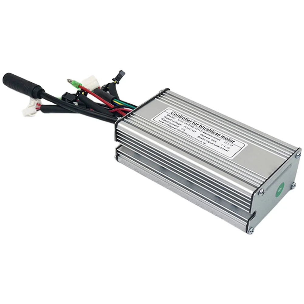 

3648V KT22A 22A Waterproof Square Wave Controller with Double Head Lamp Line 9 Tube for Electric Bicycle Motor