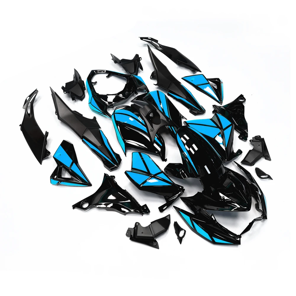 

Blue and black squares Motorcycle For Kawasaki Z800 2013-2014-2015-2016 Full Fairing Kit Injection Bodywork Cowling