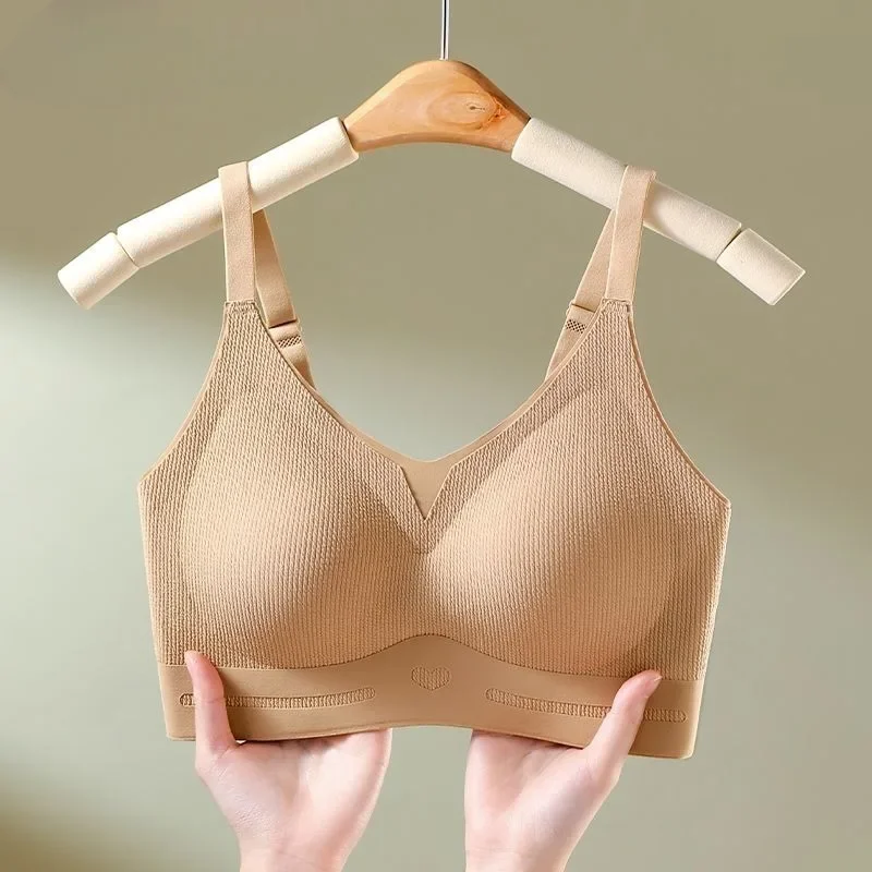 컴포트 얇은 스타일은 강철 반지가 없습니다 여성 속옷 리프트 당겨 부드러운 여성 속옷 피부 친화적 인 통기성 란제리