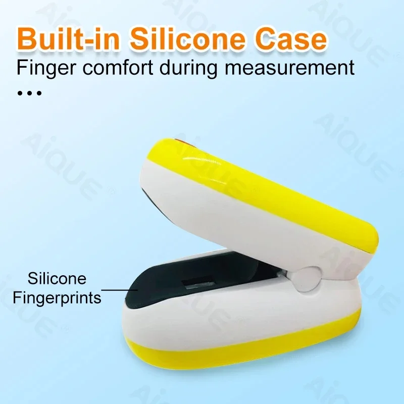 Oplaadbare Vinger Puls Oximeter 0.5-12 Jaar Kind Baby Puls Oximetro Bloedzuurstofverzadiging Meter Hartslagmeter