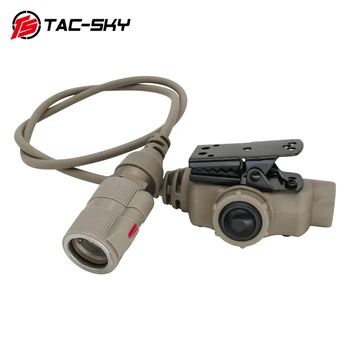 TAC-SKY U94 V2 6Pin PTT Tactische Schieten Jacht Hoofdtelefoon Adapter voor AN/PRC 152 \ 148 Tactische Walkie Talkie