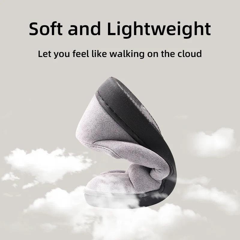 2025 حار بيع المرأة أحذية قطنية الشتاء عادية داخلي للجنسين أحذية دافئة داخلي لينة الفراء رقيق الشرائح حذاء مسطح #4