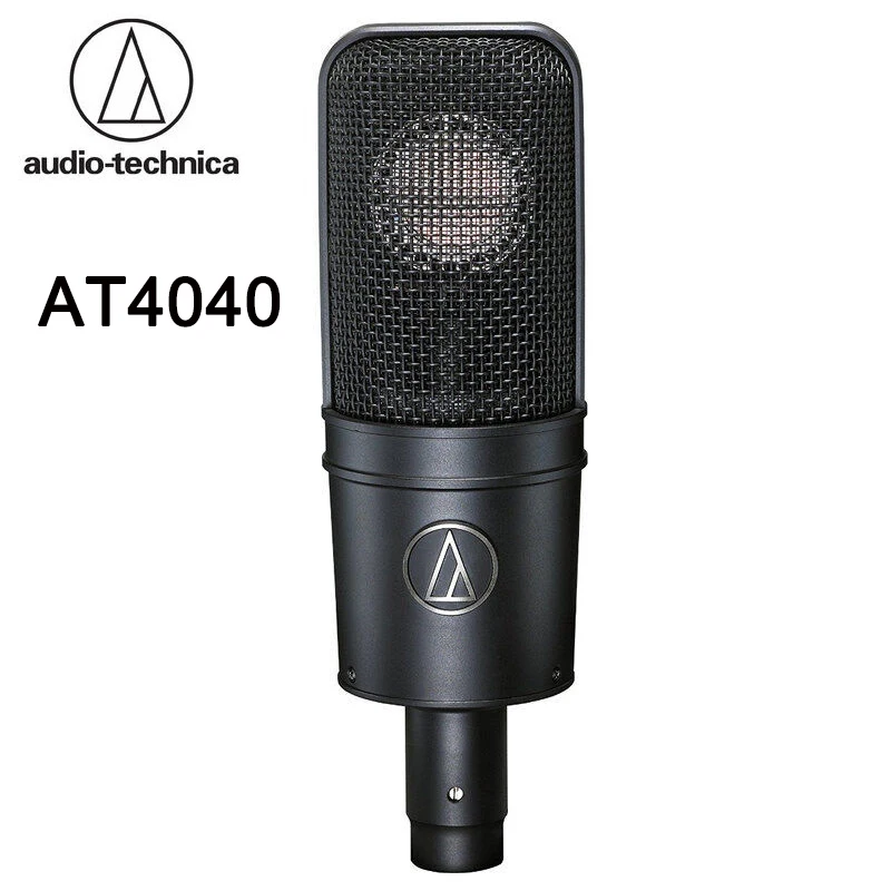 Original Audio Technica AT4040 Microphone Wired Cardioid Condenser Podcast Equipment Studio Mic Professional Microphone