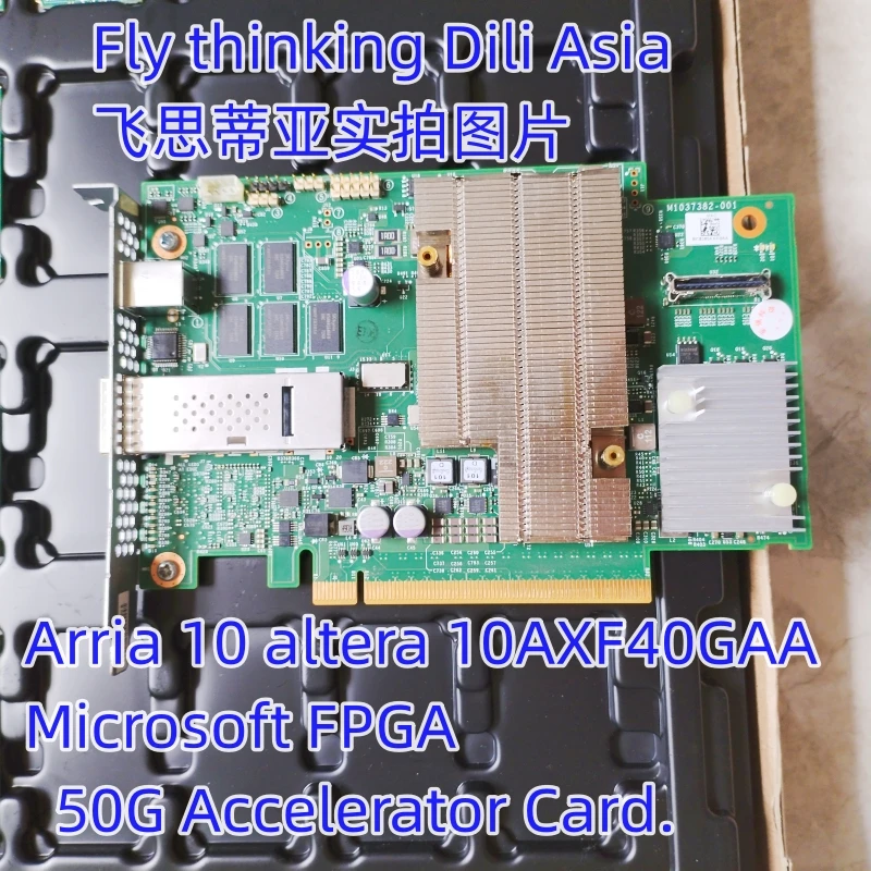 

Arria 10 altera 10AXF40GAA board Microsoft FPGA 1768 M1040125-001 M1037382-001 M1030299-001 MSIP-REM-MSK 50G Accelerator Card