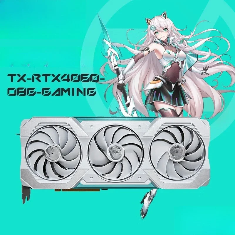 Suitable for ASUS TX-RTX4060-O8G-Tianxuan series e-sports game independent graphics card