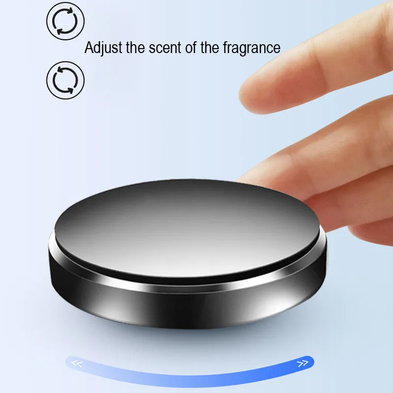 معطر هواء للسيارة على شكل جسم غامض صلب لتزيين لوحة القيادة، موزع عطر تلقائي يدوم طويلاً