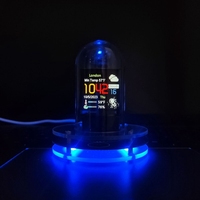 RGB Nixie Tube Clock Smart WIFI Networked LED Light-Emitting IPS Color Screen DIY Analog Digital Tube Night Light Durable