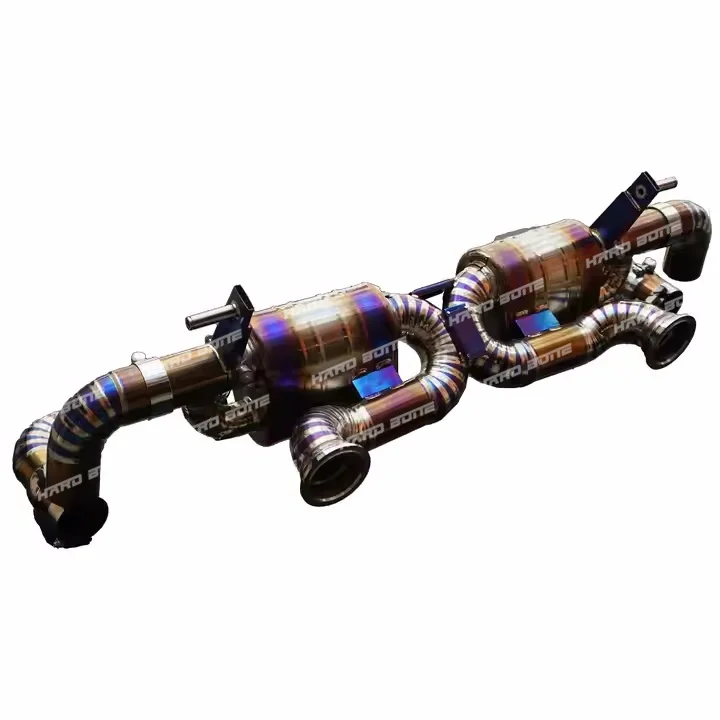 Catback del sistema de escape Valvetronic de titanio de rendimiento para Audi R8 V10