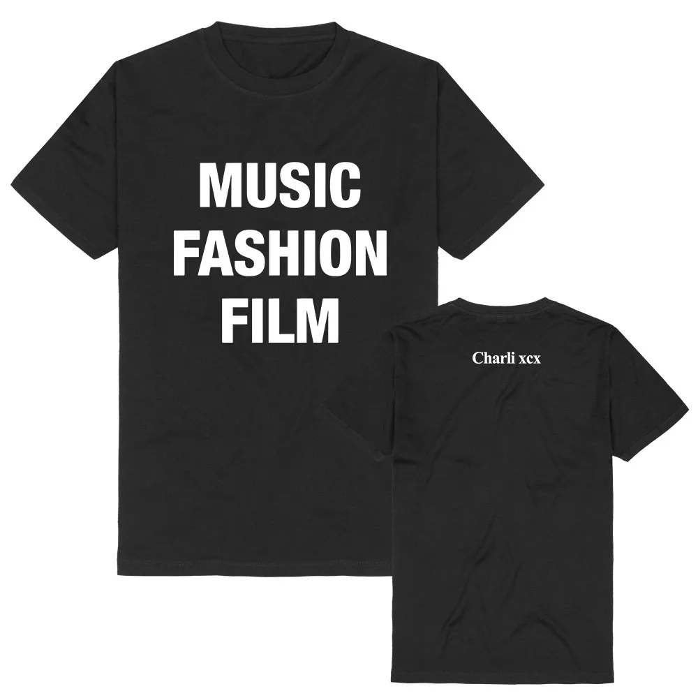 Music, Fashion, Film Album Graphic Merch CHARLI XCX Design Printing T-shirt Cotton Summer O-neck Women Tshirts Casual Soft Tees