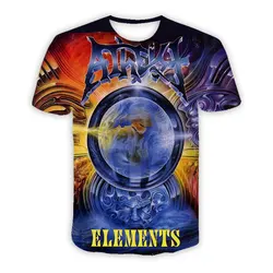 Atheist Band 3D Printed Casual Fashion T-shirts Hip Hop Tee Shirts Harajuku Styles Tops Fashion Clothing for Women/men