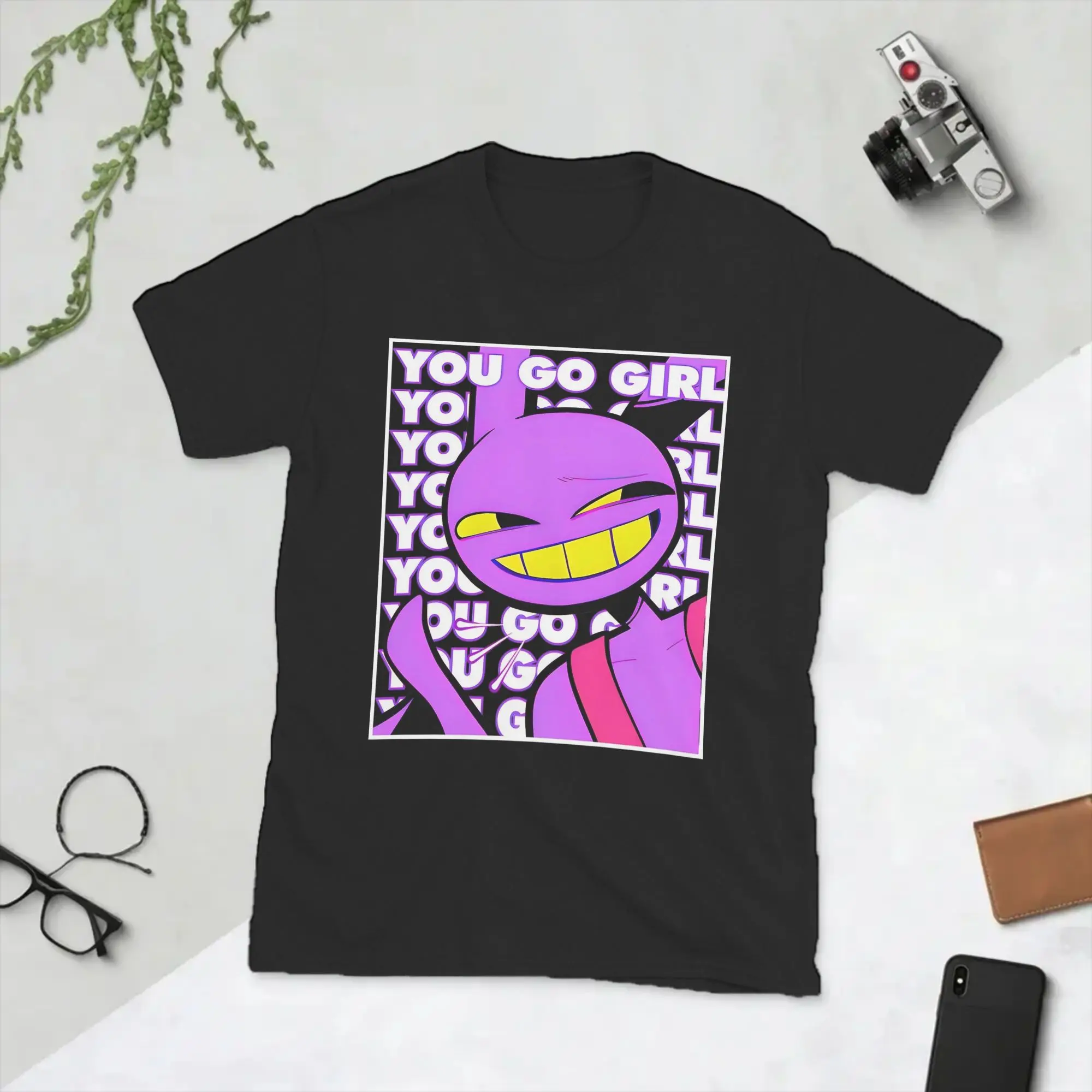 Novelty Cartoon Digitals Circus JAX T-Shirt Men Crewneck Cotton T Shirts  Short Sleeve Tee Shirt Summer Clothing
