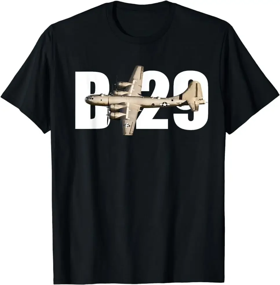 NEW LIMITED B-29 Superfortress WW2 Bomber Plane T-Shirt Size S-5XLHigh Quality 100%Cotton Short Sleeve