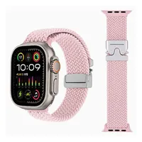 Braided Solo Loop Strap For Apple Watch Ultra 2 band 49mm 44mm 45mm 46mm 40mm 41mm 42mm Bracelet iWatch Series 10 9 SE 8 7 6 5 4