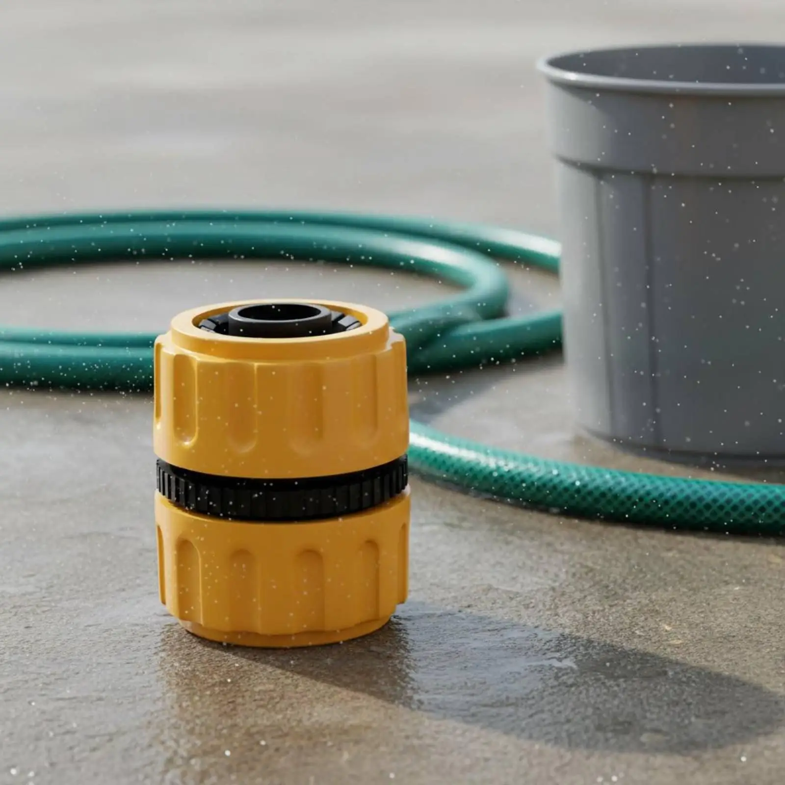 Hose Joiner Leak-Resistant Hose Repair Connector Easy Installation Plumbing Fitting for Car Washing