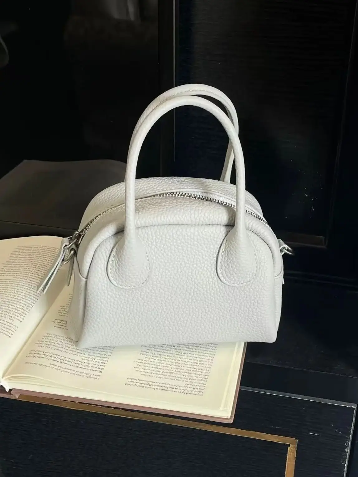 

Женская маленькая сумка из натуральной кожи класса люкс, дизайнерская брендовая сумка через плечо, дамская сумочка с верхней ручкой