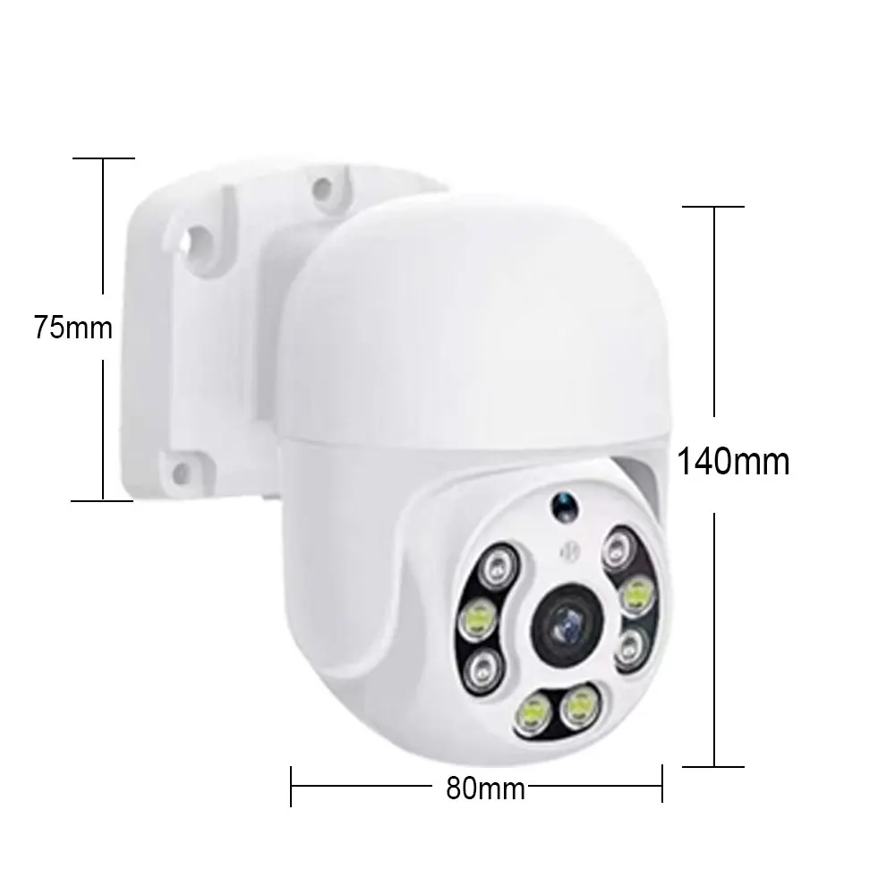 Mini AHD 5,0 MP/12,5 fps Outdoor 1080P Speed Dome CCTV Kamera System Wasserdichte Überwachungs Kamera Koaxial Steuerung Xmeye AHD DVR