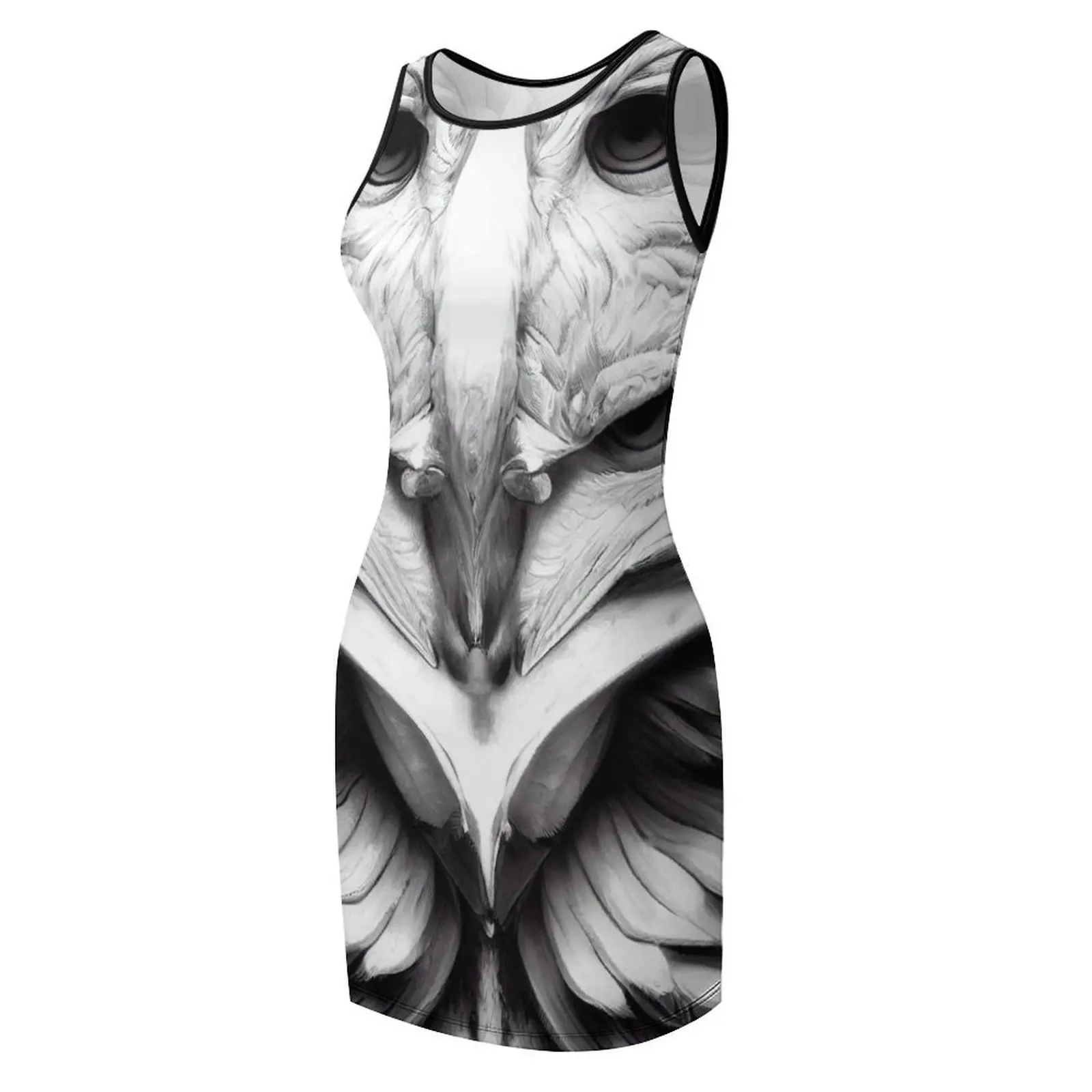 Spirit Animal: فساتين Eagle 11 بدون أكمام للنساء 2025 ملابس نسائية