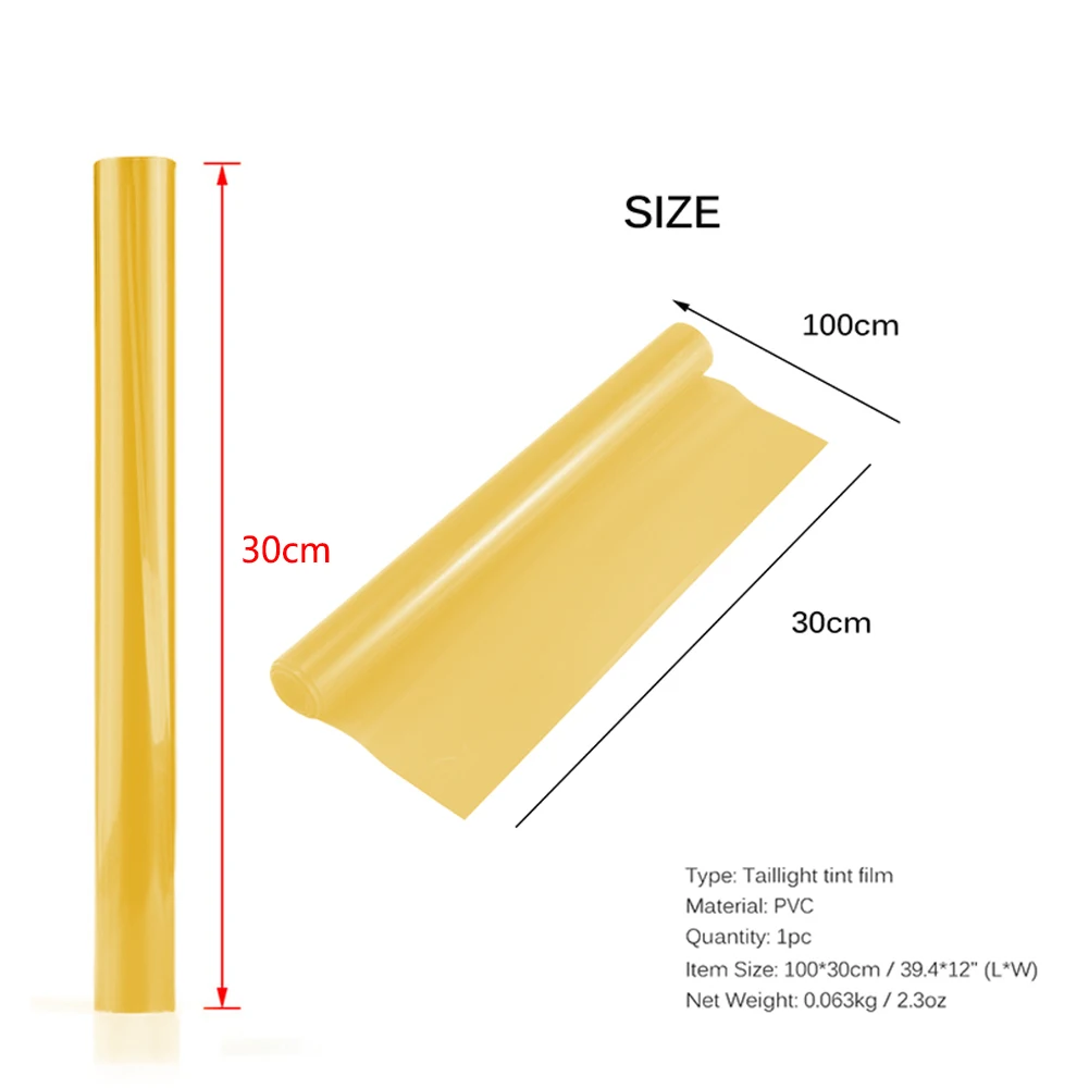30x100cm Car Tint Headlight Taillight Light Smoke Film Sticker For BMW M3 M5 M6 E30 E34 E36 E39 E46 E60 E70 E90 F10 Car-styling