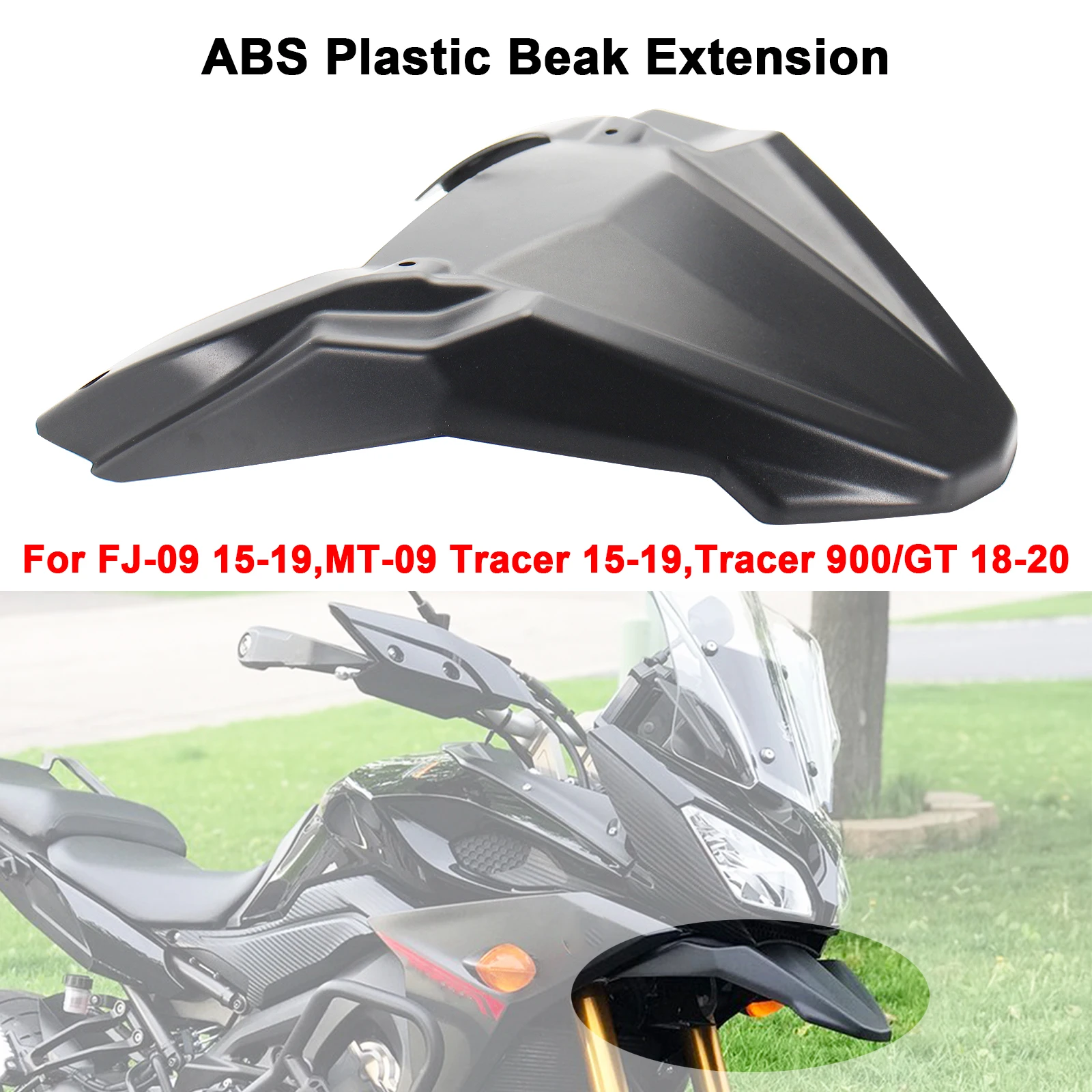 Front Beak Fender For Yamaha Tracer 900/GT 2018-2020 FJ-09 MT-09 Tracer 2015-2019 Nose Extender Cover Motorcycle Accessories