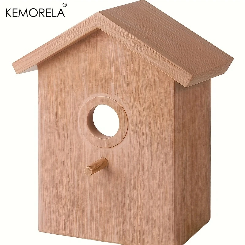 Pet Bird House Garden Tree Window Parrot Bird Breeding Box Love Bird Parrot Nest Glass Window Suitable For Transparent Viewing