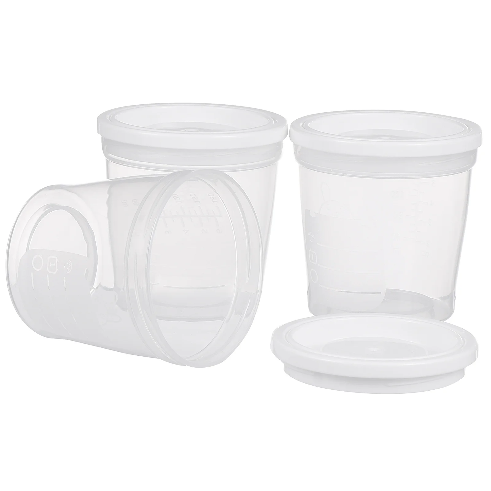 

3Pcs Baby Milk Powder Storage Box Formula Container Thread Sealing Screw Design Portable Easy Clean for Travel Home