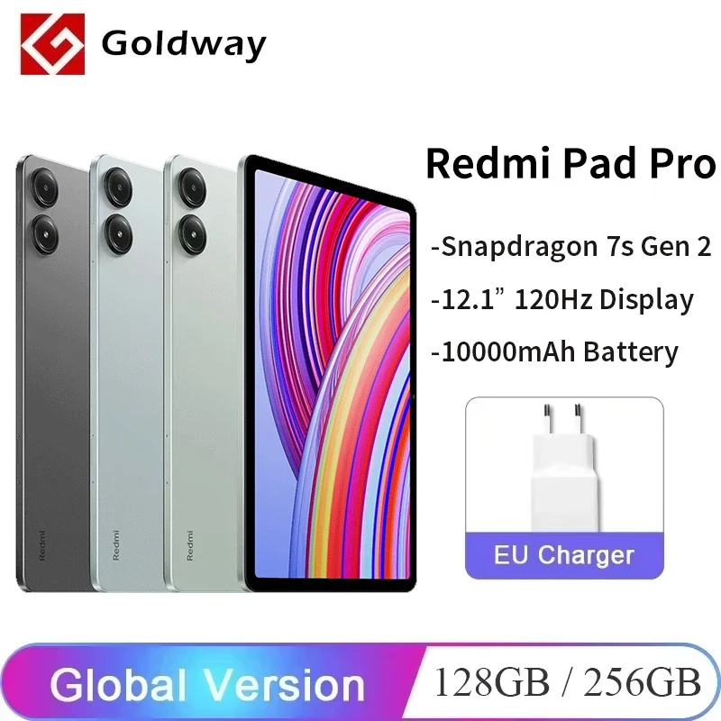 глобальная версия Xiaomi Redmi Pad Pro 128 ГБ  256 ГБ