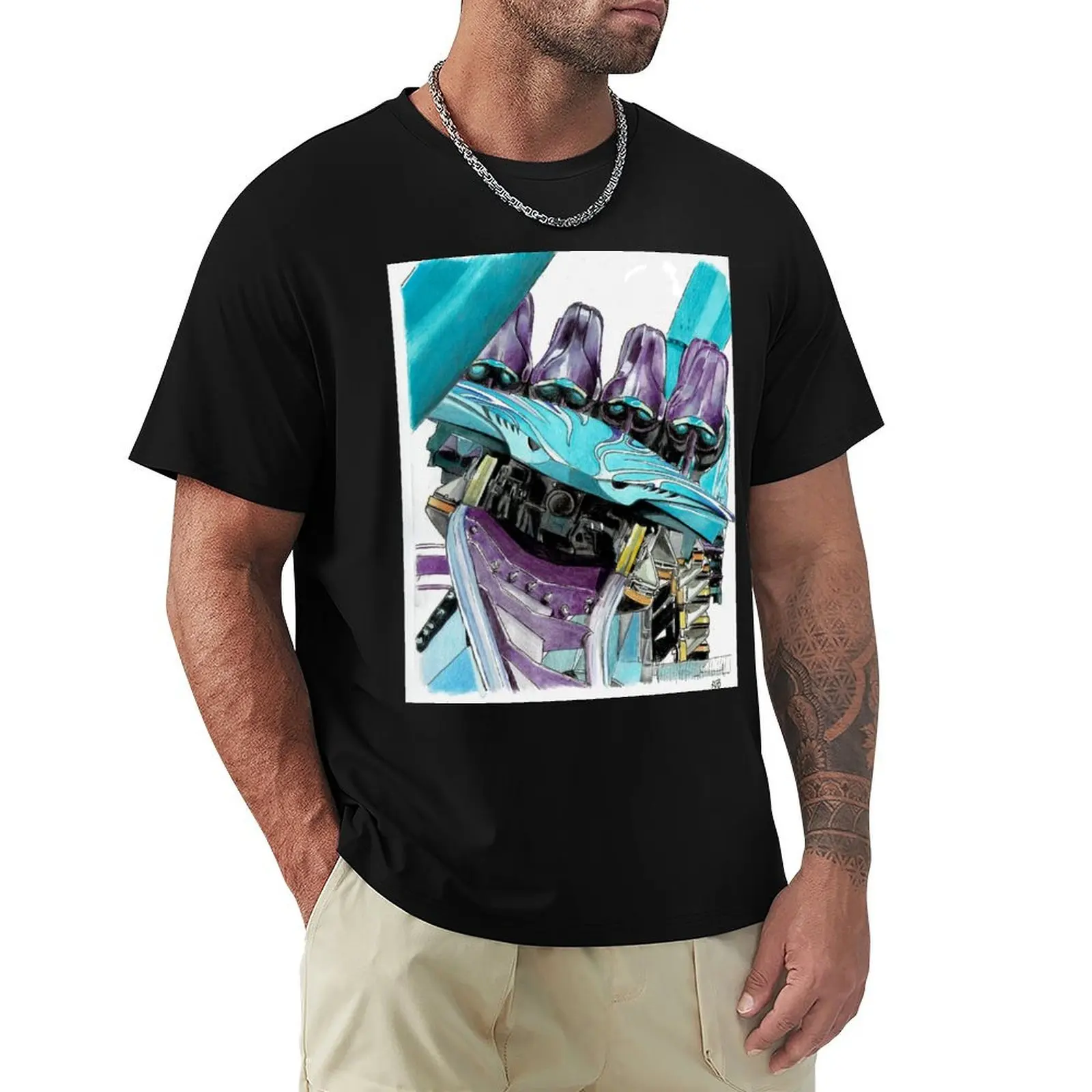 Mako Sea World Orlando T-Shirt Plus Size Street Style Tee