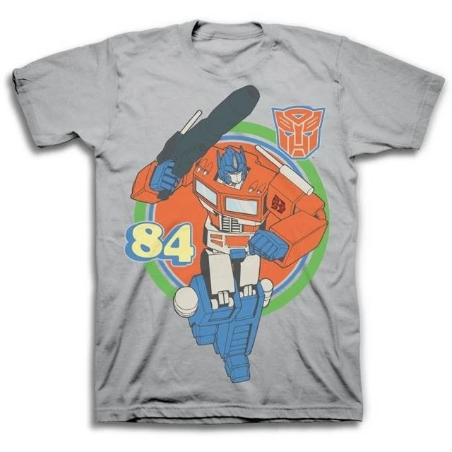 Camiseta de Algodón 100% con Estampado de Transformers Optimus Prime, Licenciada por Hasbro, Verano 2026, Bumblebee G1, Cómoda, Holgada, de Optimus Prime