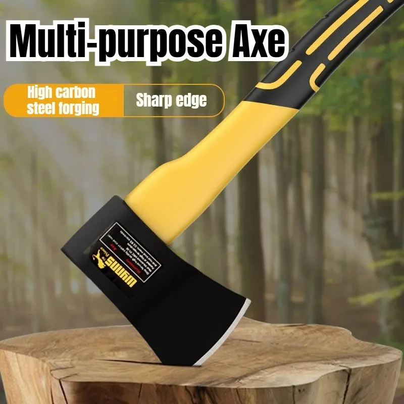 Camping Axe Survival Ax for Cutting Wood Multifunctional Tomahawk Survival Accessories Professional Hatchet Firewood Hand Tool