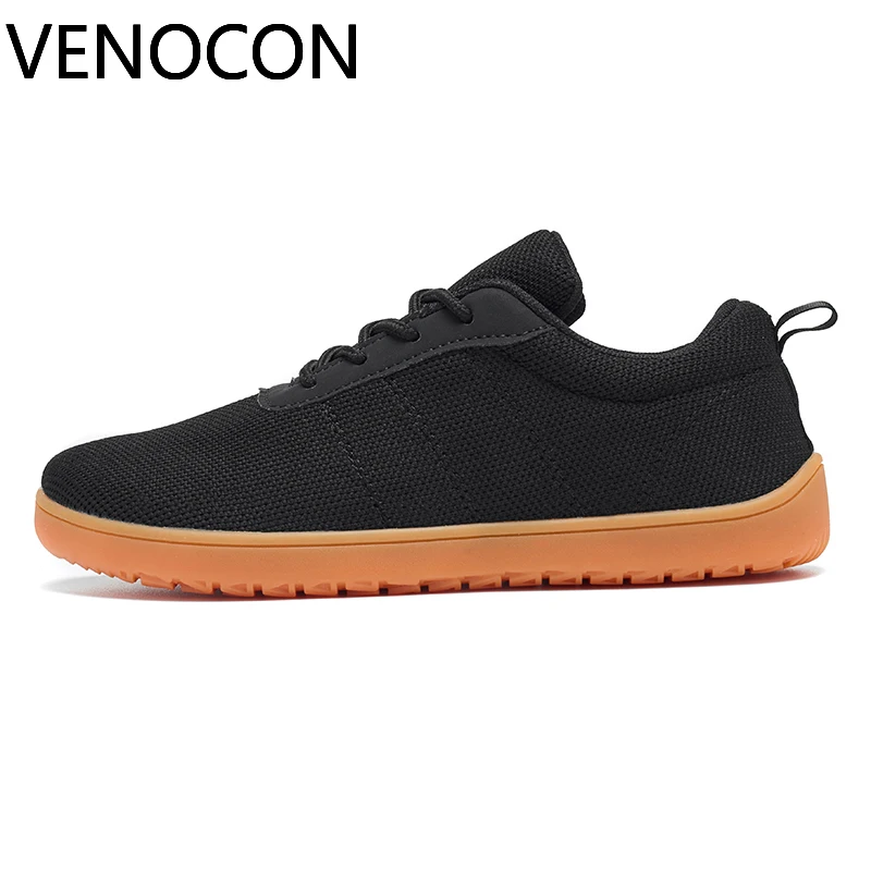 VENOCON PINGKEE Wide Feet Fit ToeBox Barefoot Casual Shoes Men Women Athletic Minimalist Crossfit Sneakers Footwear Man Woman