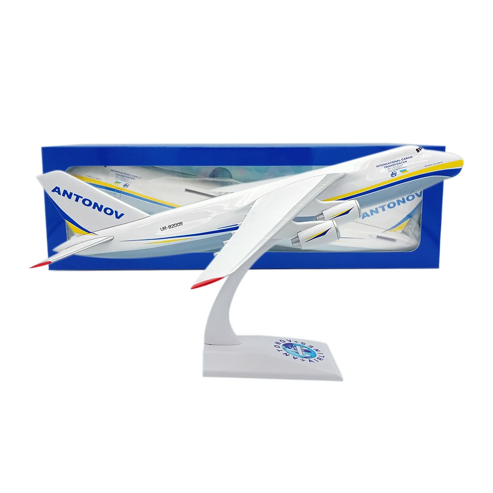 1/200 Scale Antonov An 124 AN225 Blizzard Space Shuttle Aircraft Model Diecast & Toy Airplane for Fans Adult Collection Souvenir