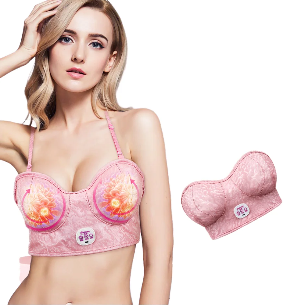 

Умная библиотека, зарядка через USB, многофункциональный электрический горячий компресс, вибрационный массажер для груди, женский массажер для здоровья груди, шеи, спины