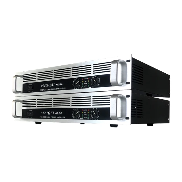 2 Channel AK4.0 400W/800W Pro Amplifier Audio Power Amplifier Is Suitable for Entertainment Line Array Speakers