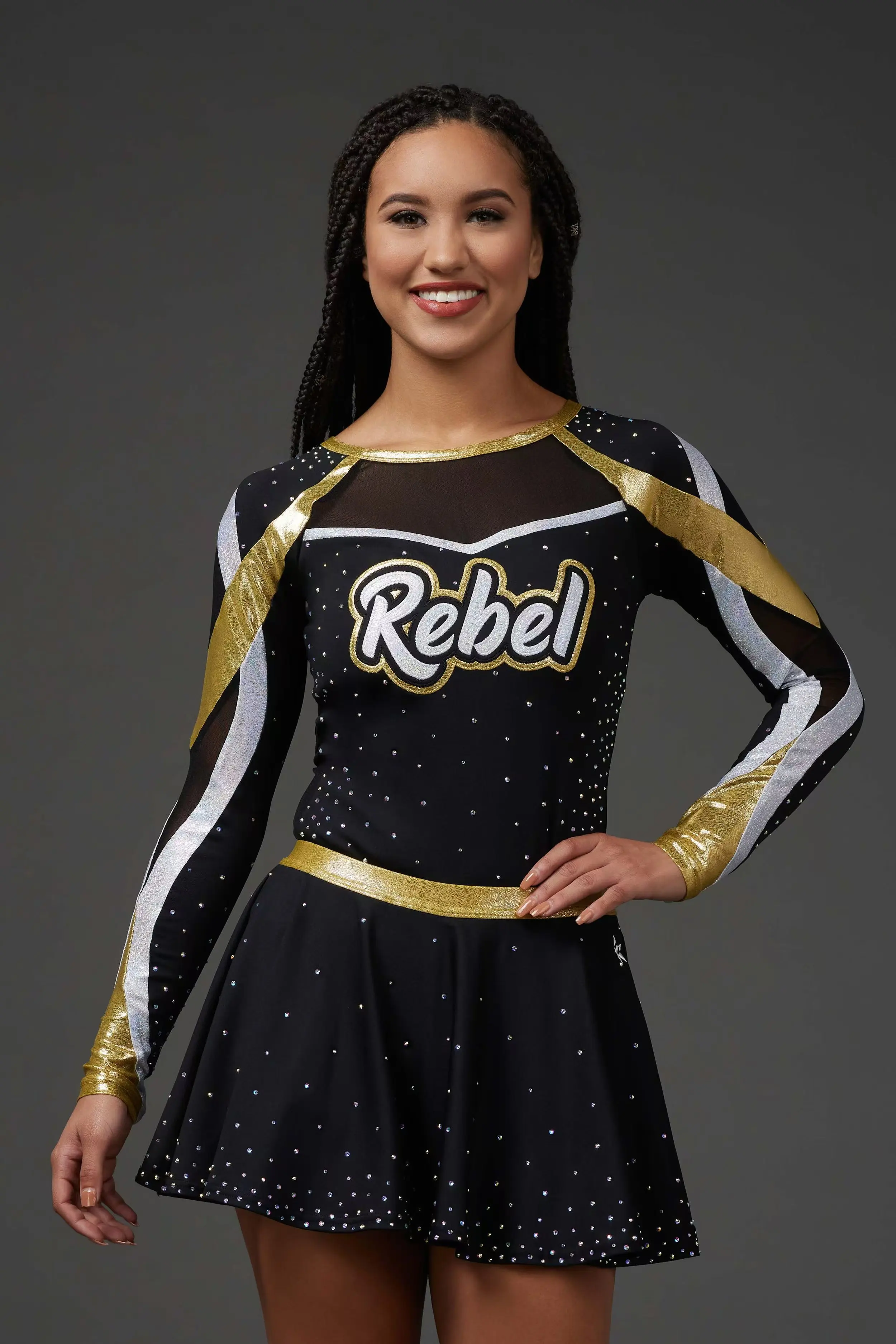 NEW Professional Cheerleader Uniform ,Custom Size, Cheerleading Outfit