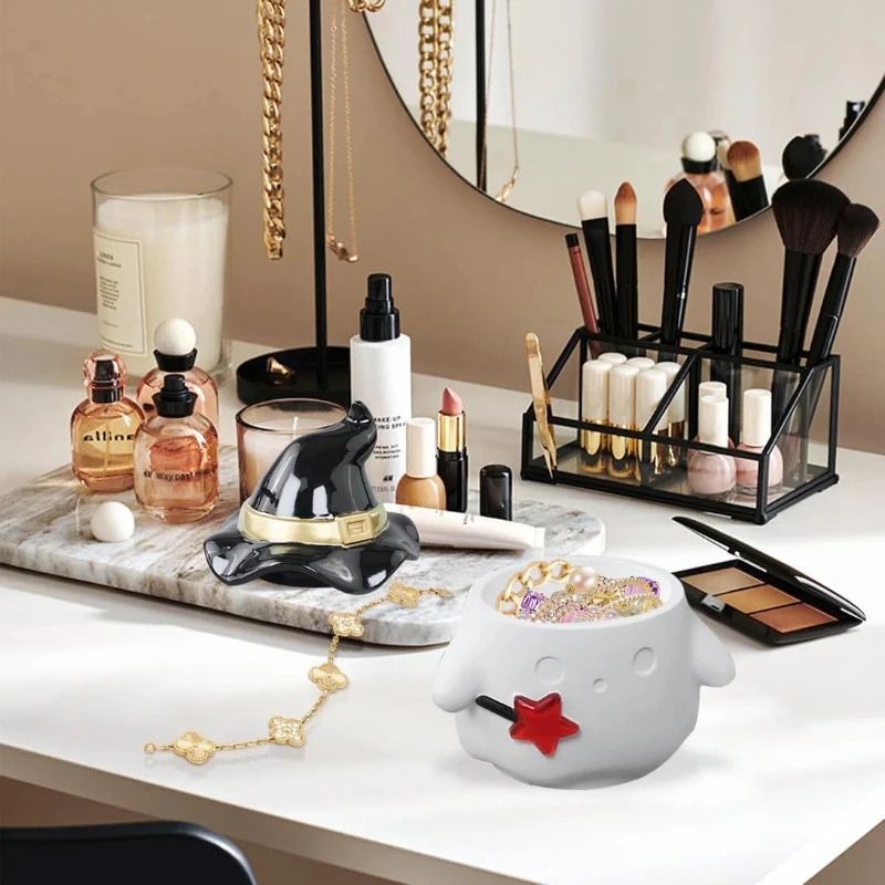 

1 компл. Хэллоуин призрак волшебник банка силиконовая форма с крышкой банка для хранения эпоксидные формы для литья ремесло DIY ювелирные изделия контейнер для конфет