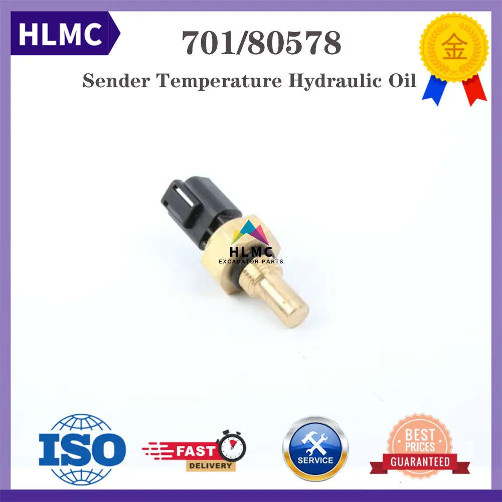 Construction Machinery Parts 701-80578 70180578 Temperature Sensor 701/80578 for 3CX Excavator Parts