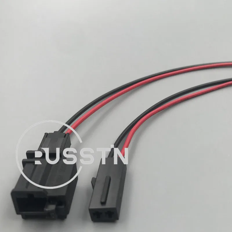 1 Set 2 Pin Automotive Connector Electrical Light Socket  AC Assembly Microphone Plug For Audi VW 1j0973119 1j0973332 - Image 6