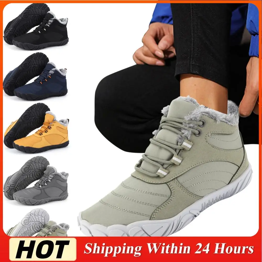 

Зимняя обувь: ботинки-босоножки, нескользящие, водонепроницаемые, теплые, на меху, для женщин и мужчин